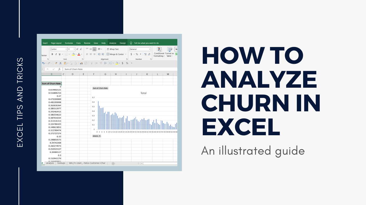 How to analyze churn in excel article